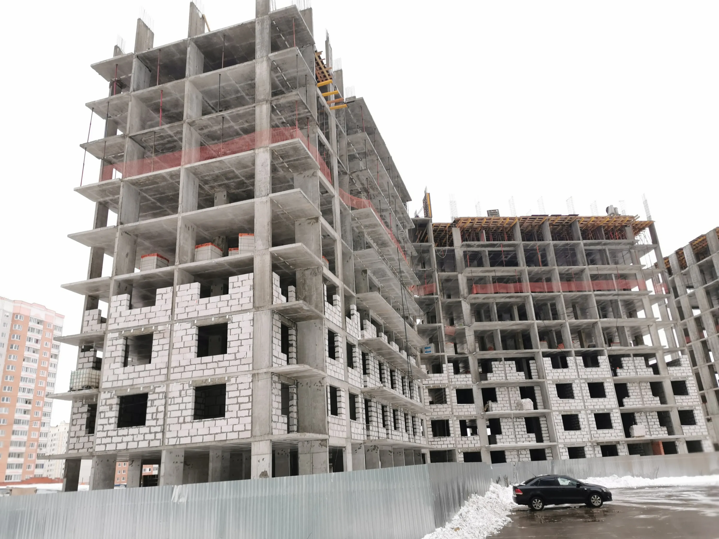 ЖК Мичуринский ход строительства