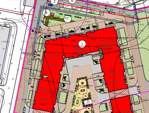 ЖК Мичуринский ход строительства
