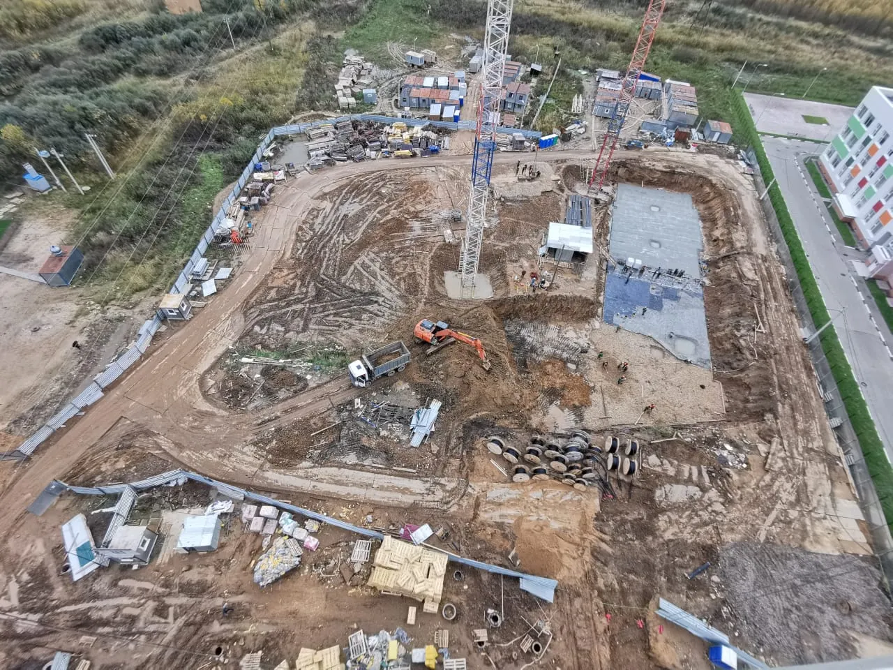 ЖК Мичуринский ход строительства