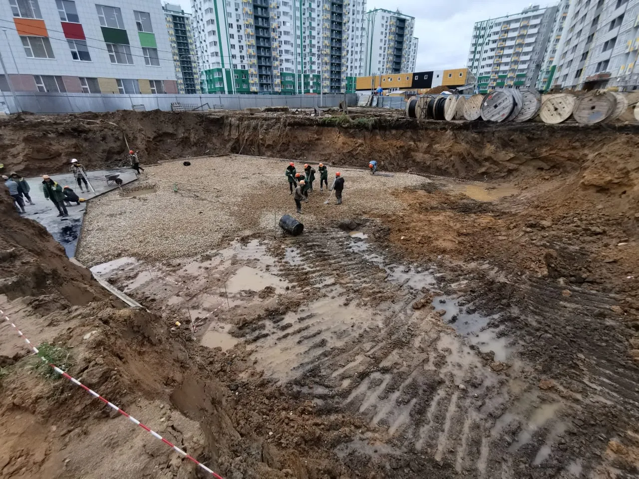 ЖК Мичуринский ход строительства