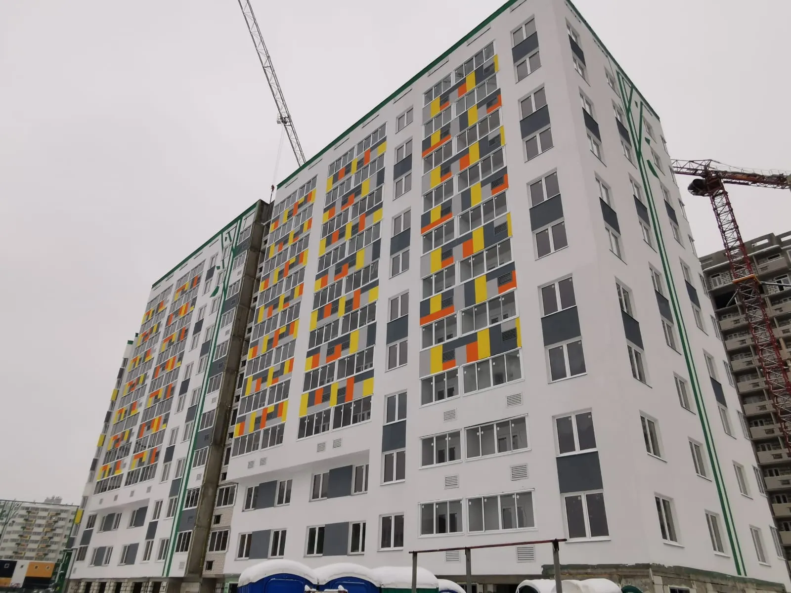 ЖК Мичуринский ход строительства