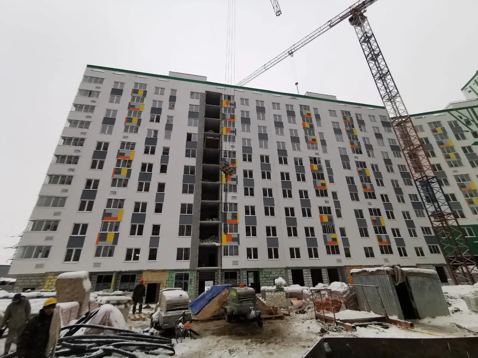 ЖК Мичуринский ход строительства