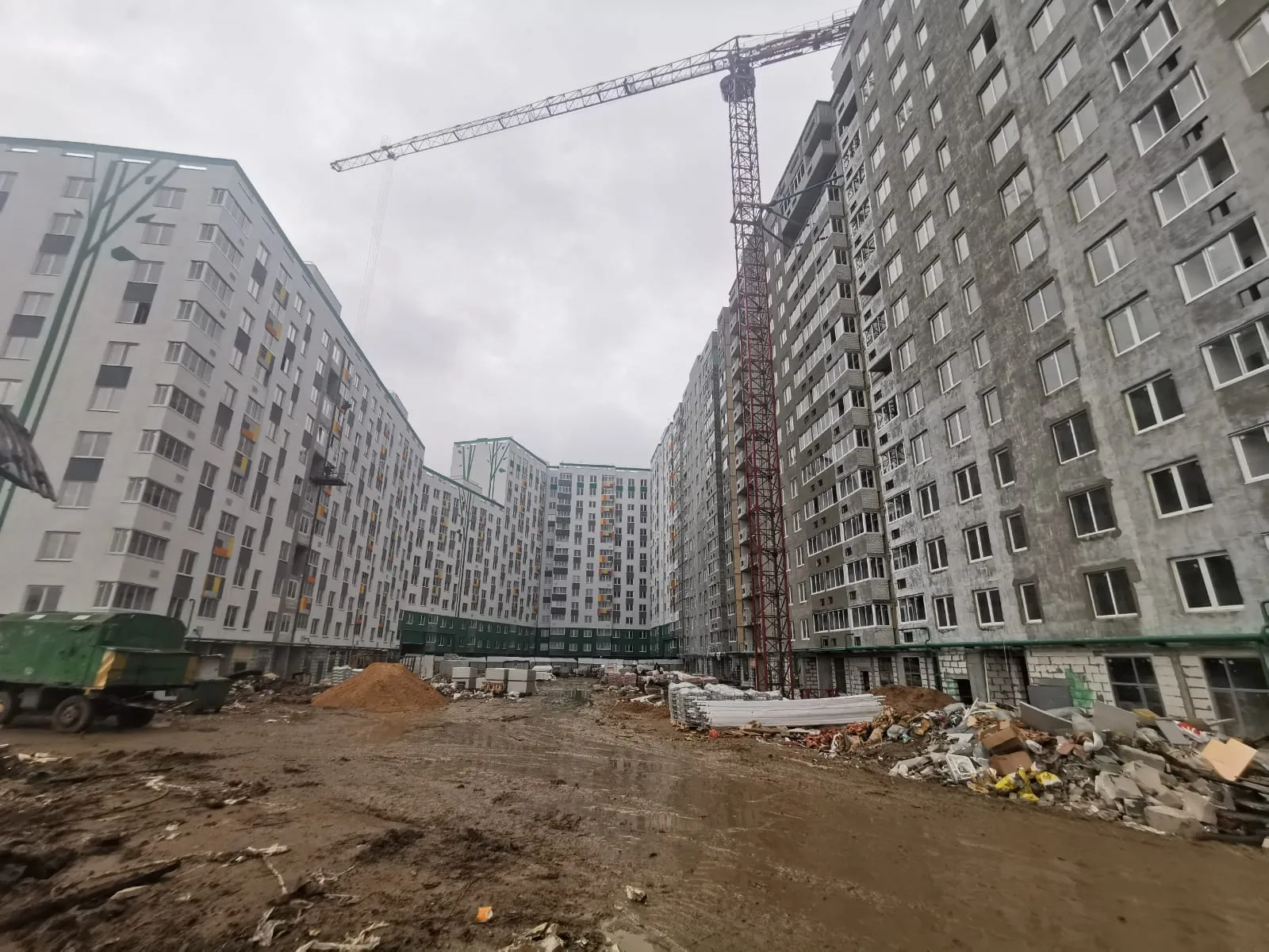 ЖК Мичуринский ход строительства