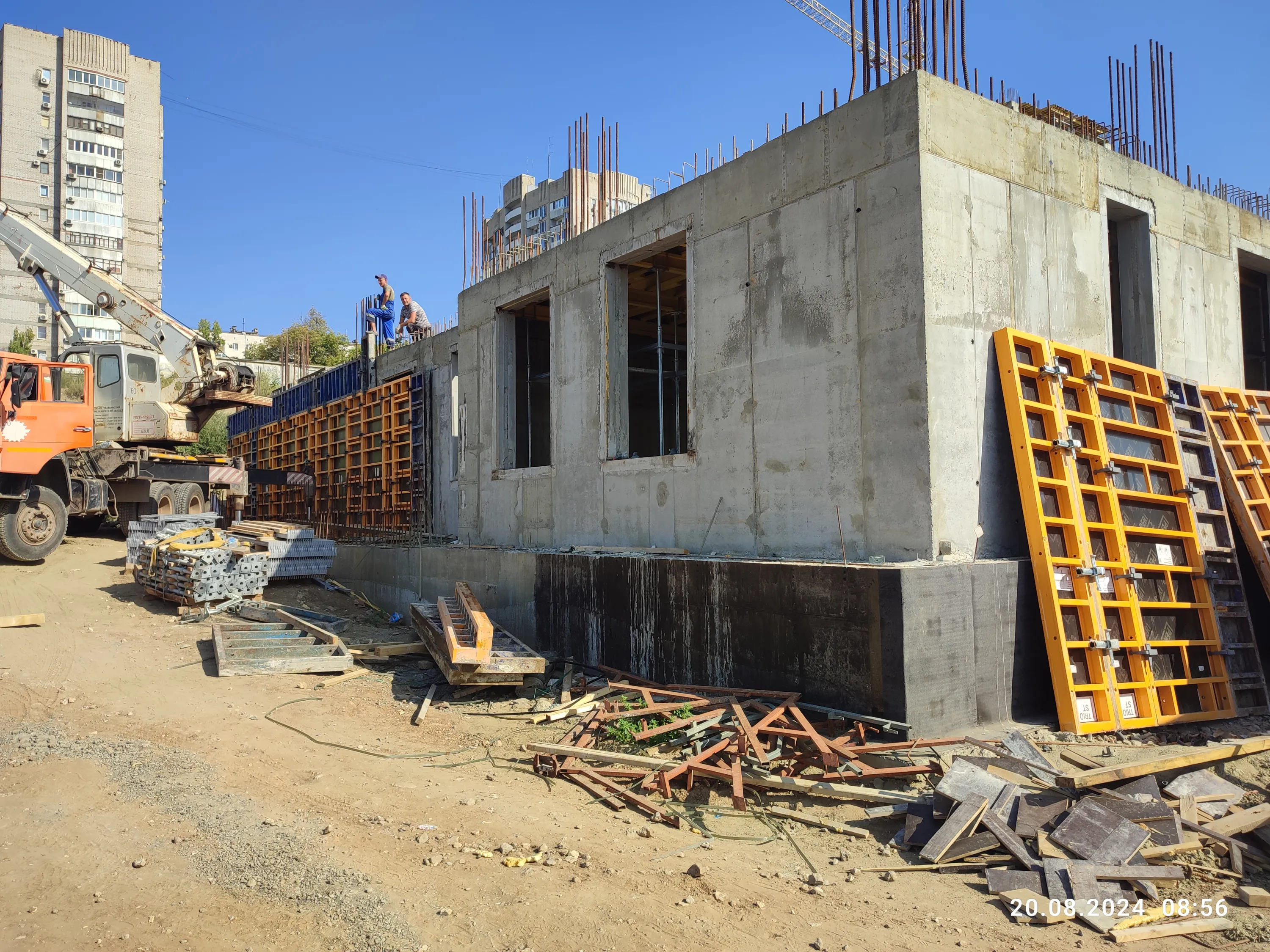 ЖК 5 ВЕРШИН ход строительства