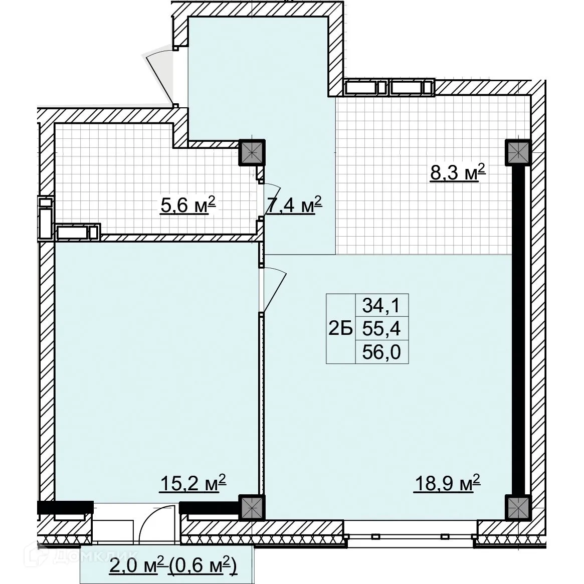 Фото квартиры в ЖК ВЫСОТА