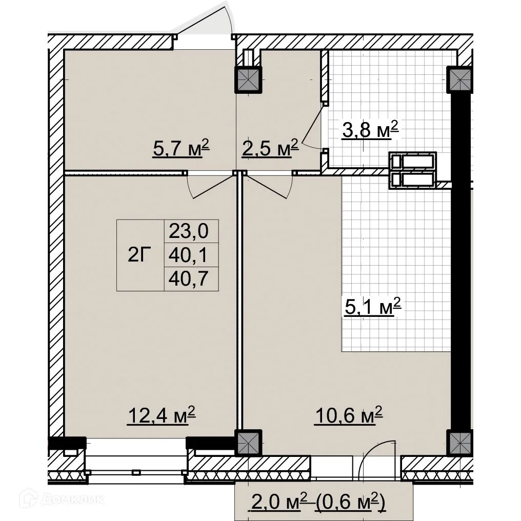 Фото квартиры в ЖК ВЫСОТА
