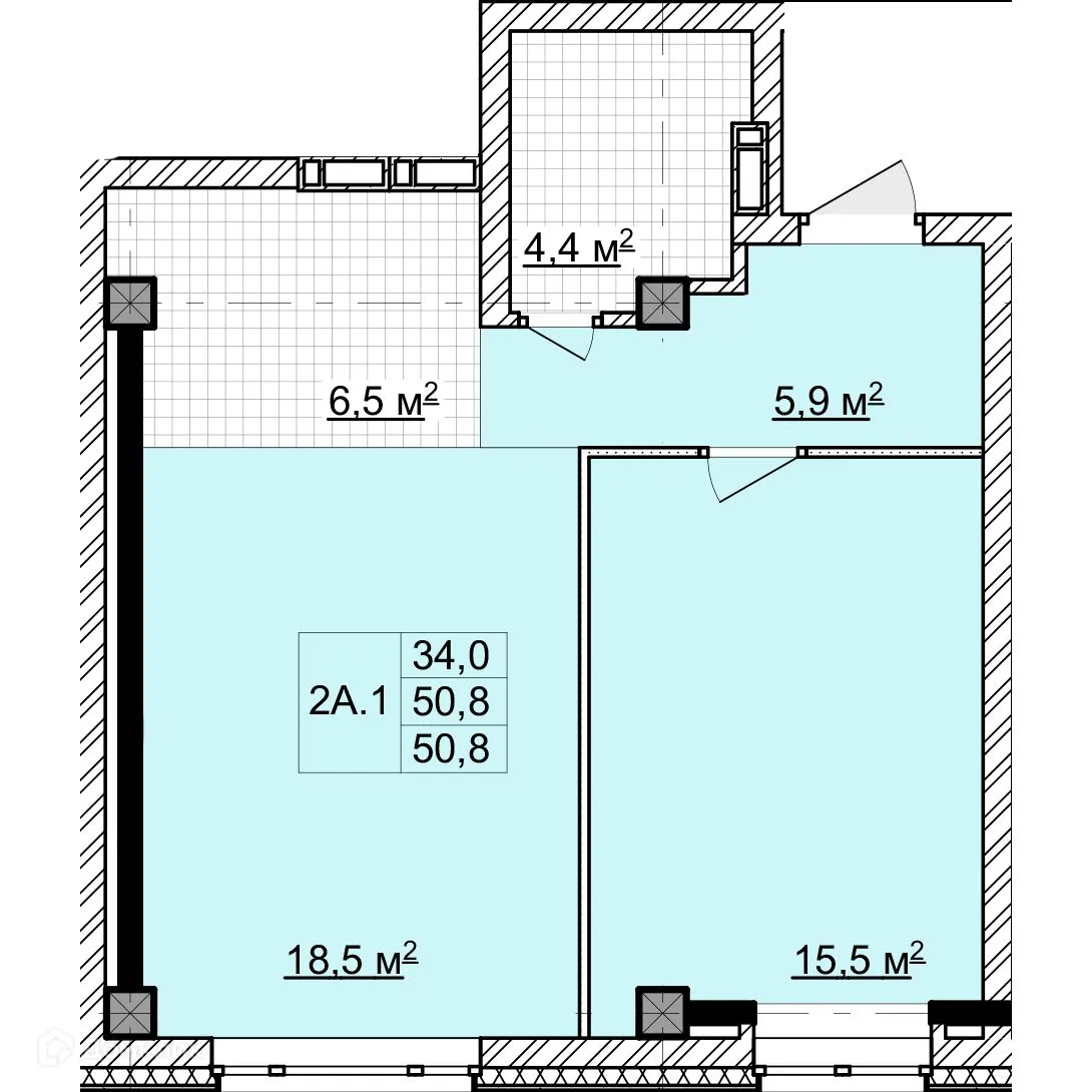 Фото квартиры в ЖК ВЫСОТА