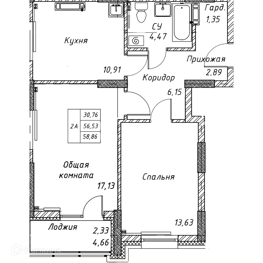 Фото квартиры в ЖК МАГИСТРАЛЬ