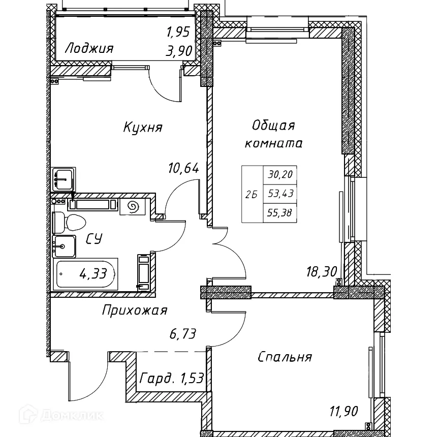 Фото квартиры в ЖК МАГИСТРАЛЬ