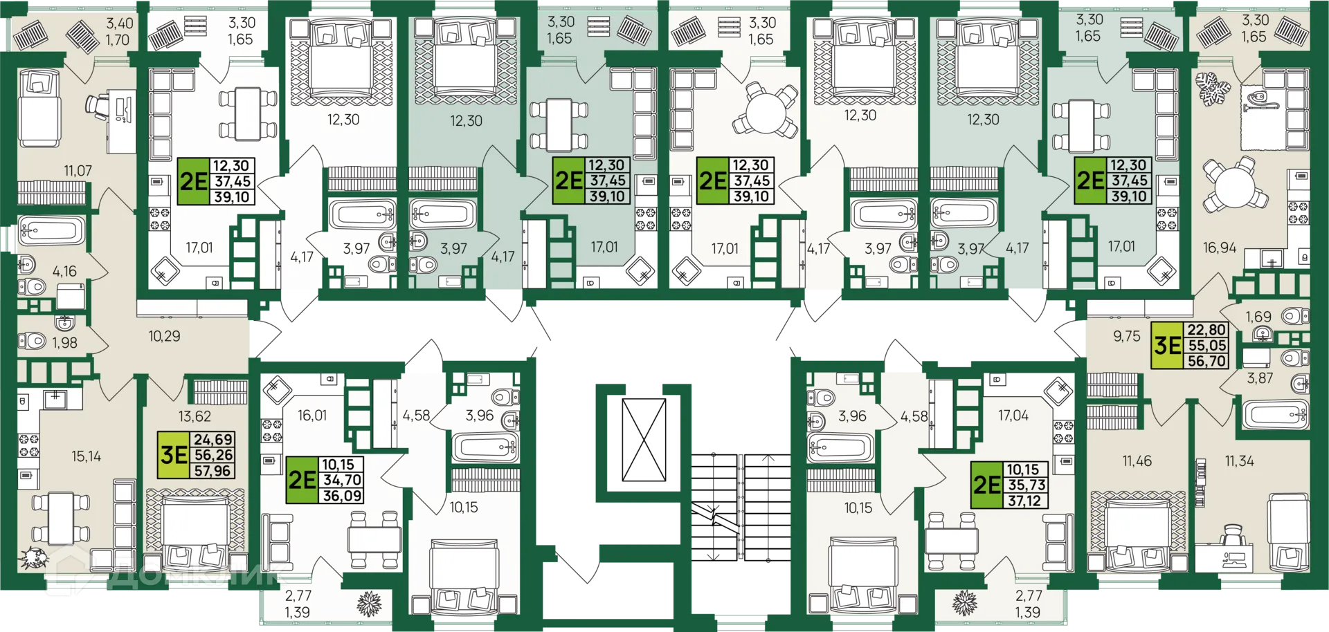 Фото квартиры в ЖК НАСТОЯЩИЙ