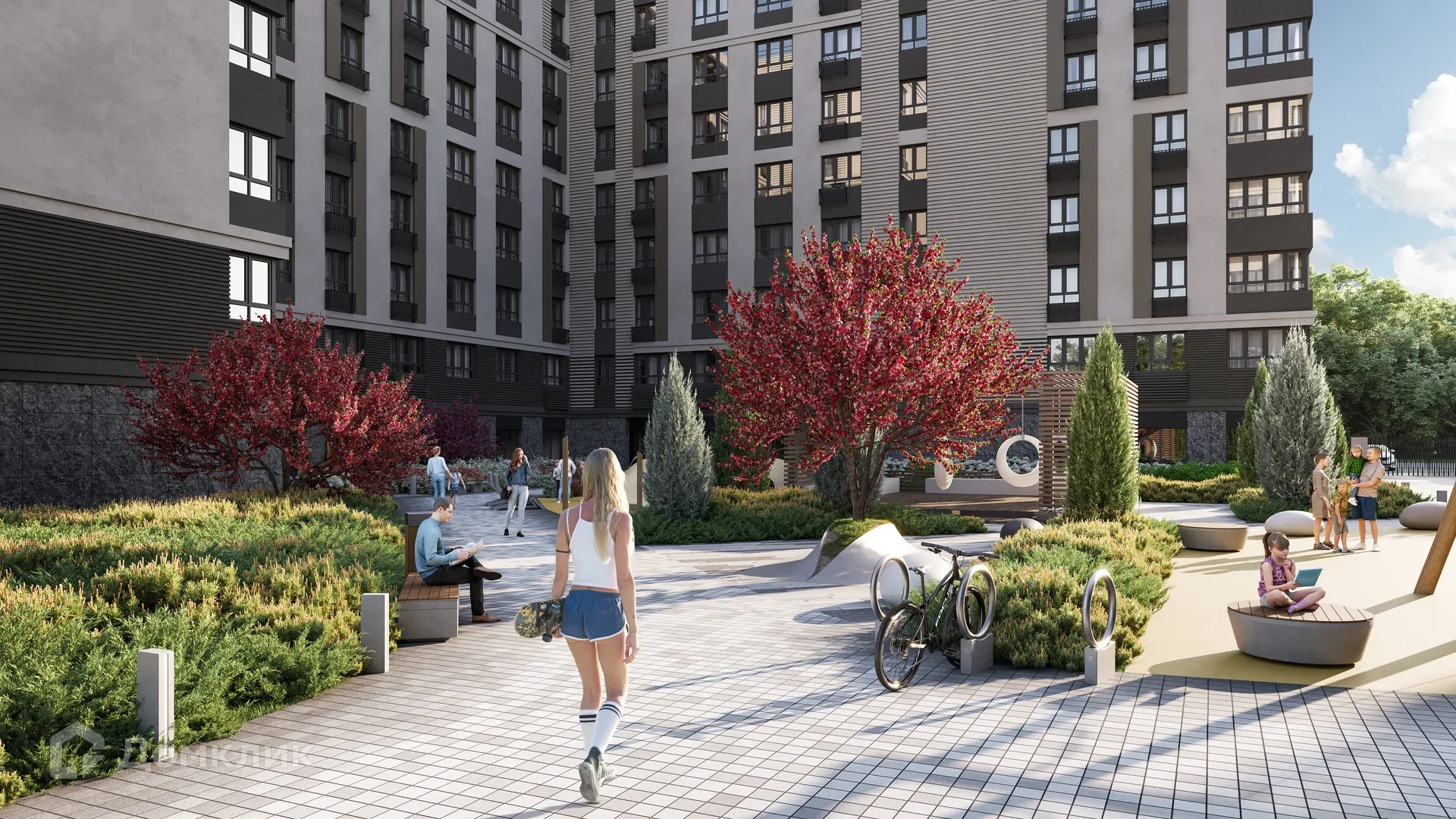 Фото квартиры в ЖК LIFE RESIDENCE квартал и парк