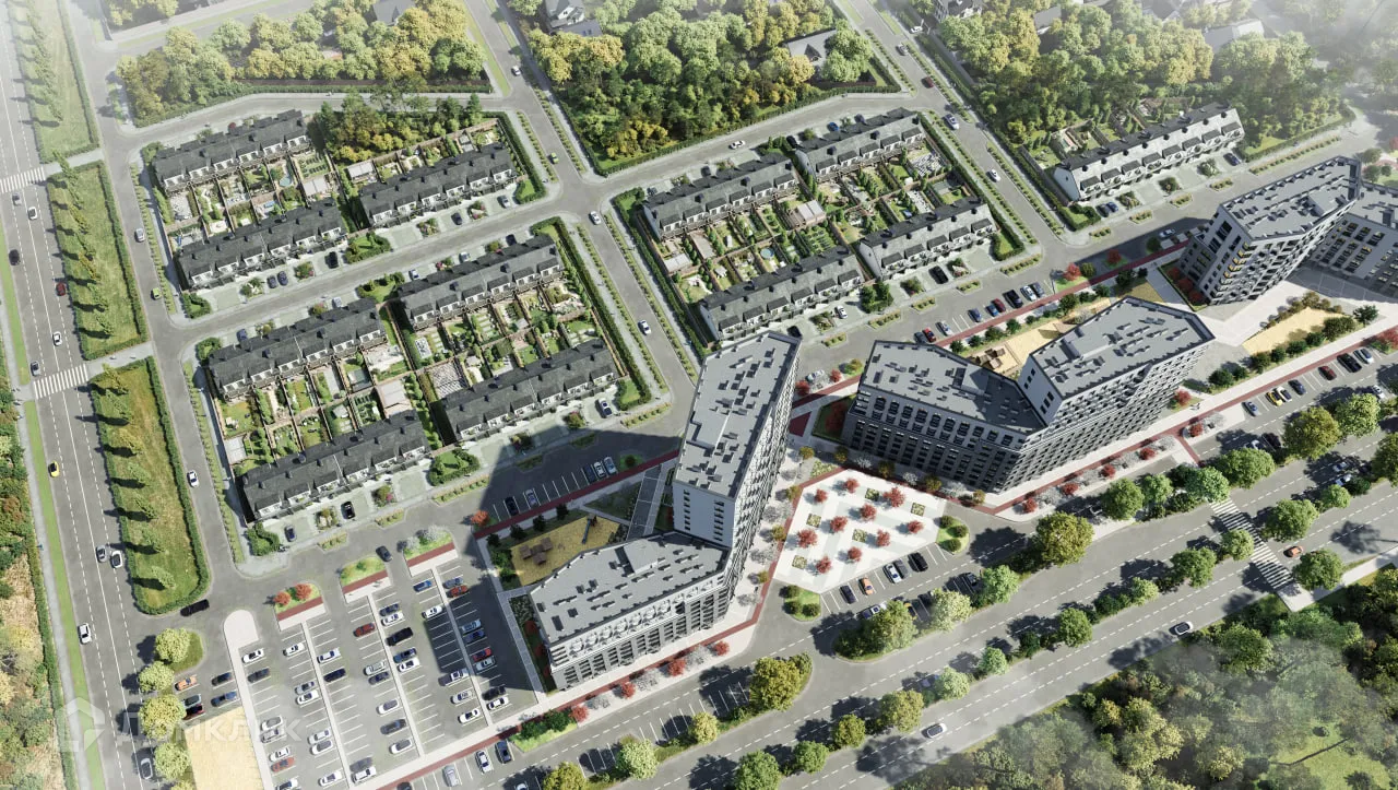 Фото квартиры в ЖК Скандиа. Таунхаусы