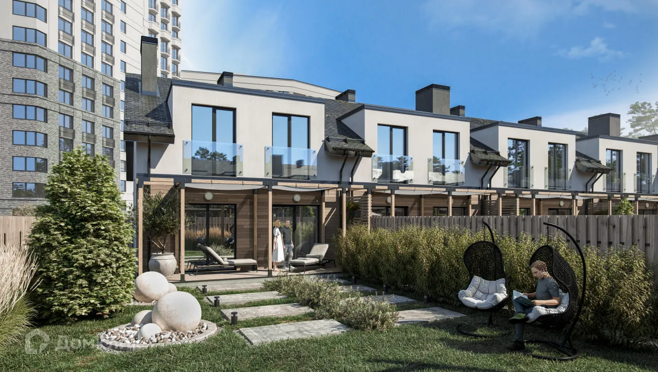 Фото квартиры в ЖК Скандиа. Таунхаусы