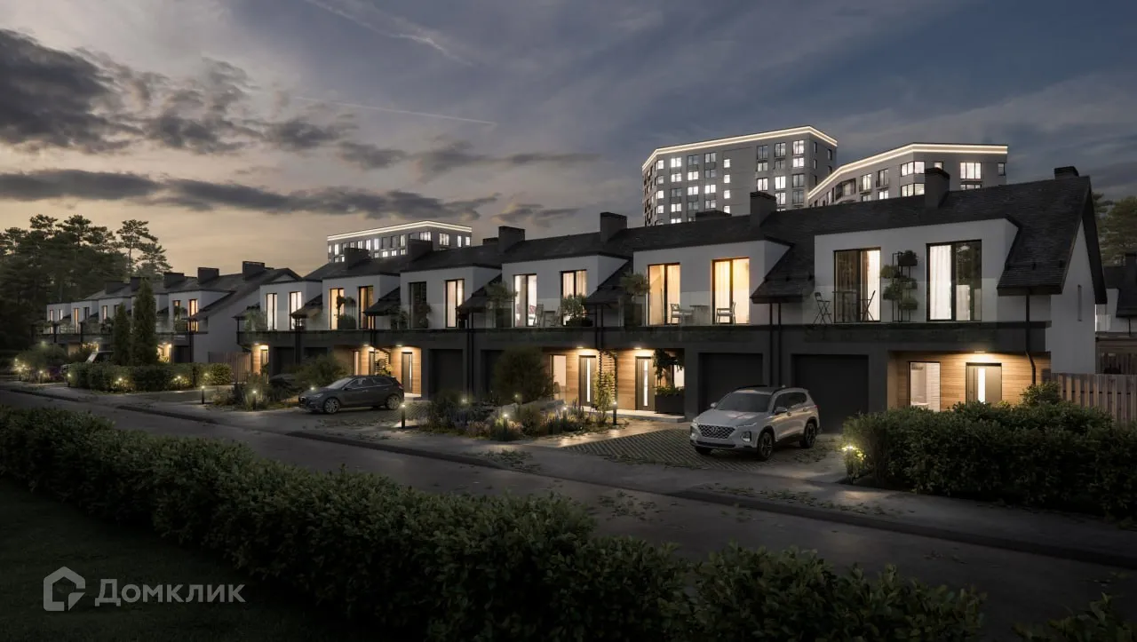 Фото квартиры в ЖК Скандиа. Таунхаусы