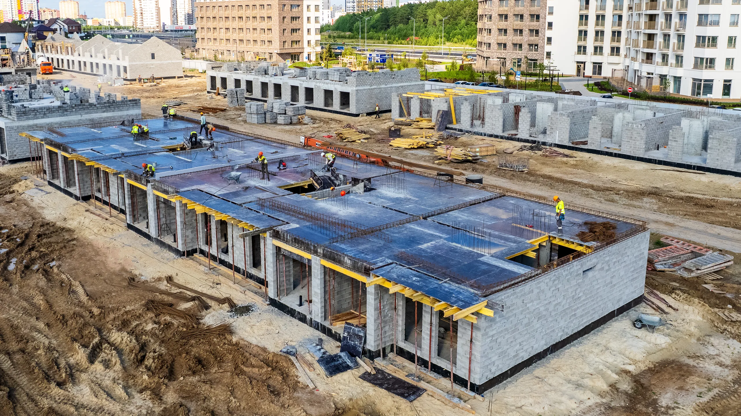 Фото ЖК Скандиа. Таунхаусы