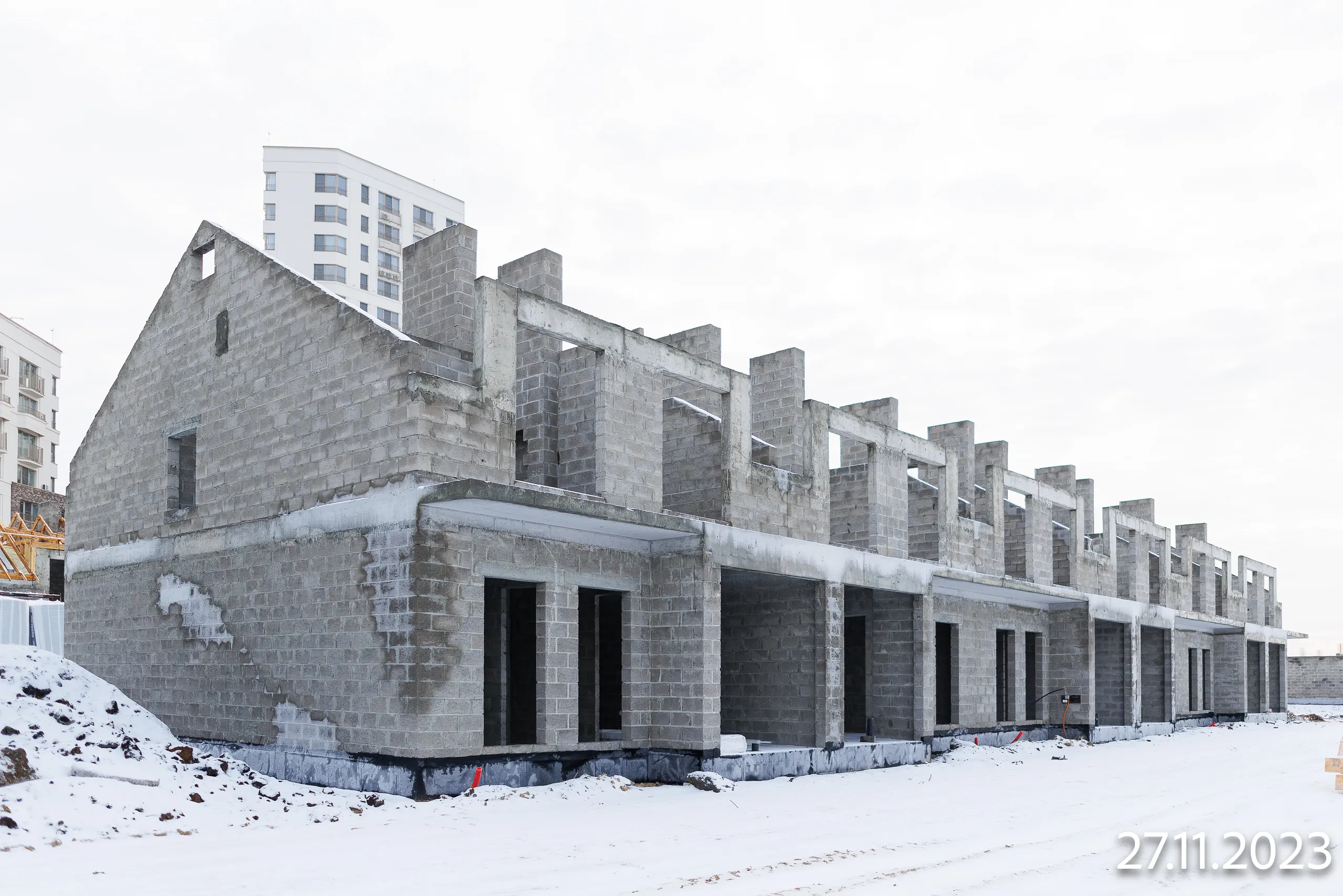 Фото ЖК Скандиа. Таунхаусы