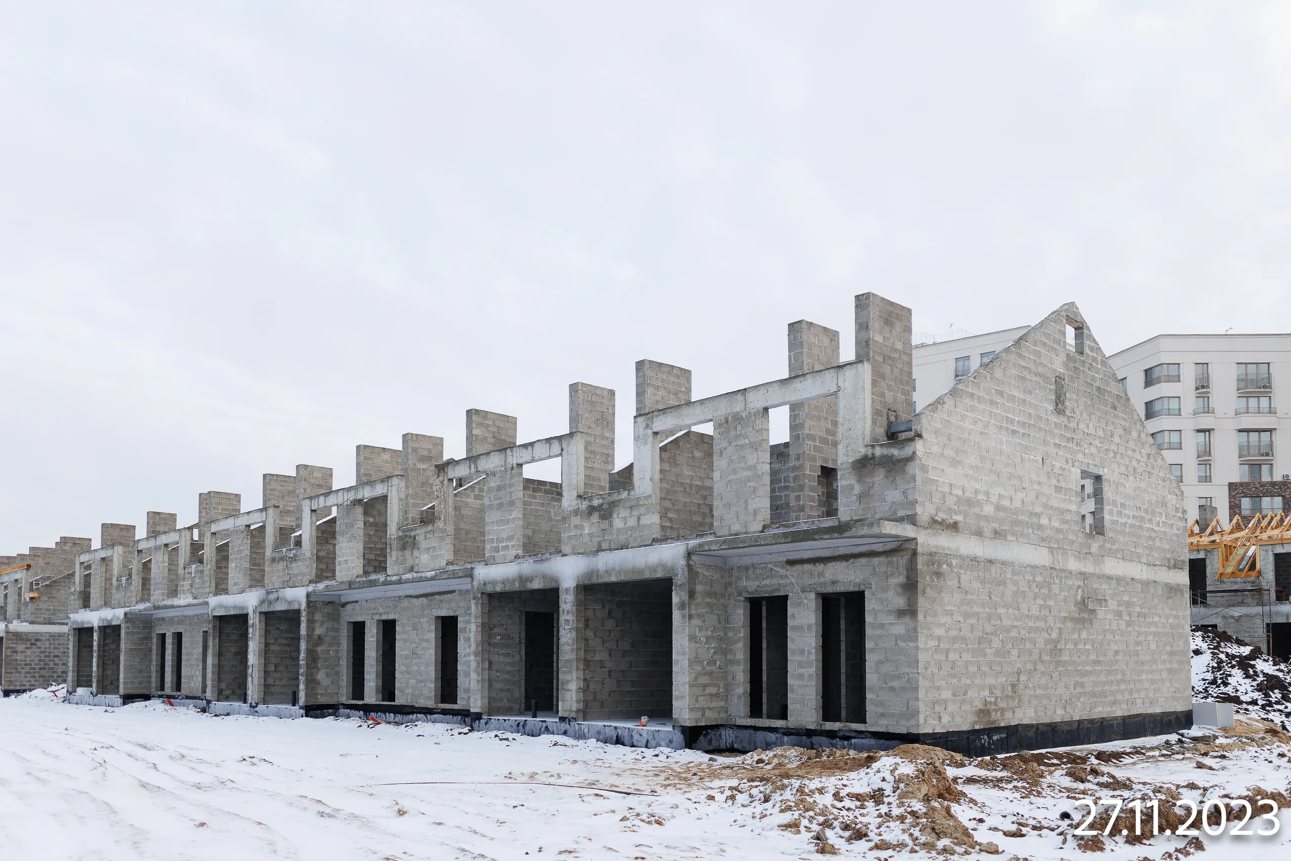 Фото ЖК Скандиа. Таунхаусы