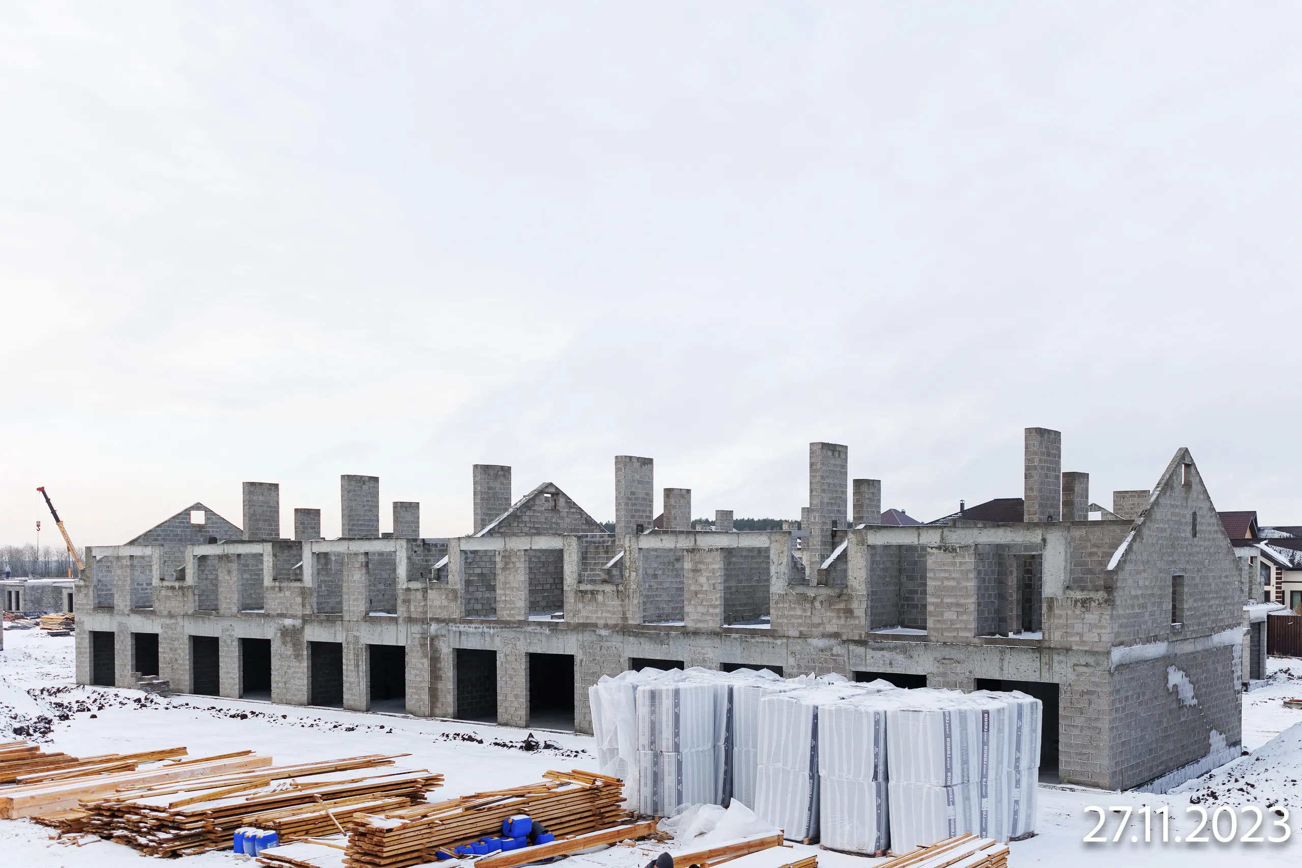 Фото ЖК Скандиа. Таунхаусы