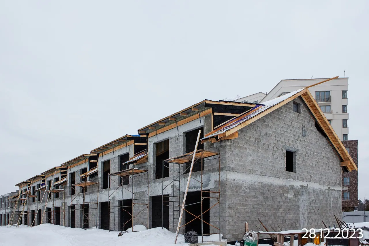 Фото ЖК Скандиа. Таунхаусы