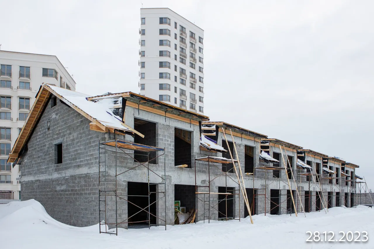 Фото ЖК Скандиа. Таунхаусы