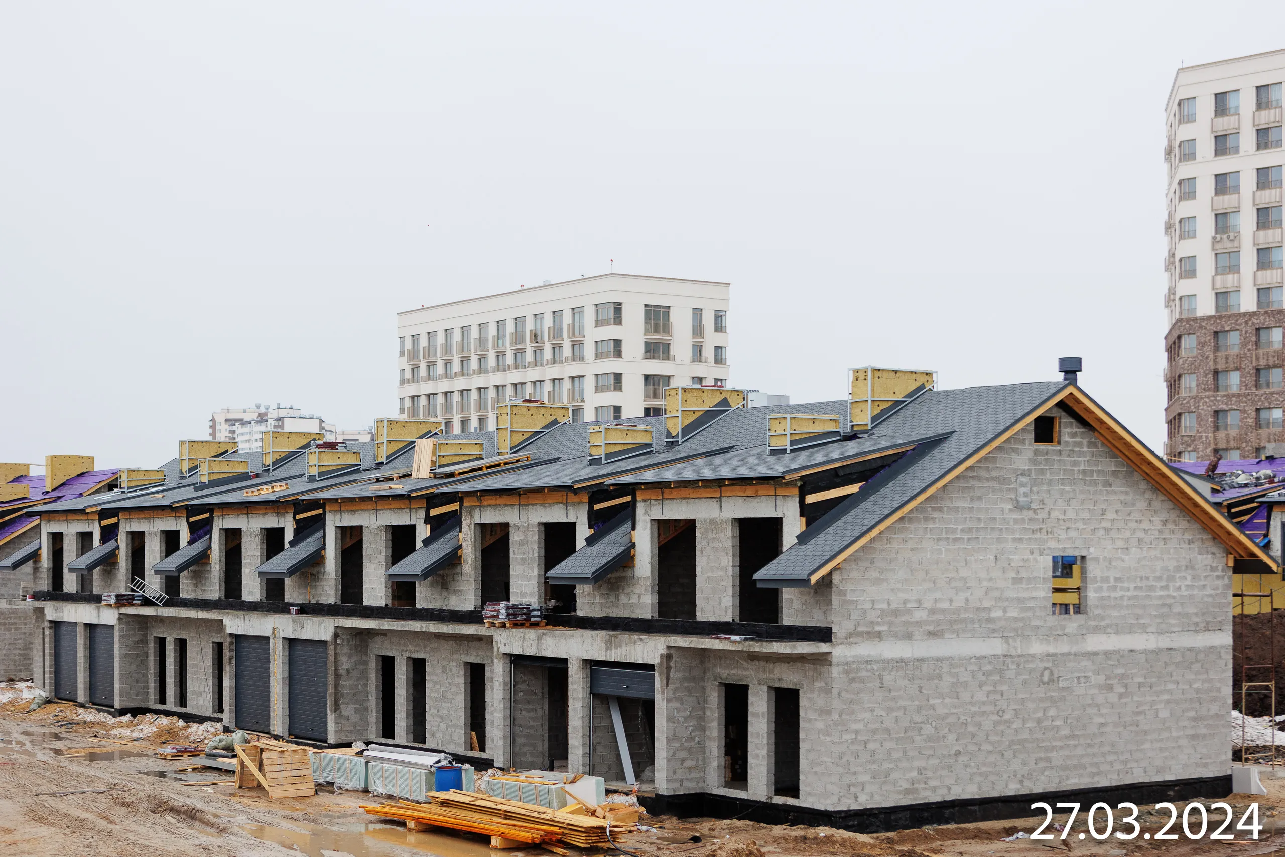 Фото ЖК Скандиа. Таунхаусы