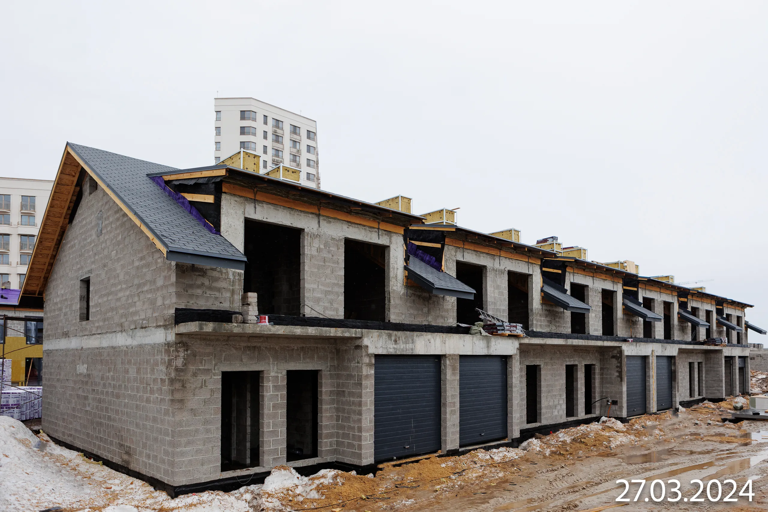 Фото ЖК Скандиа. Таунхаусы