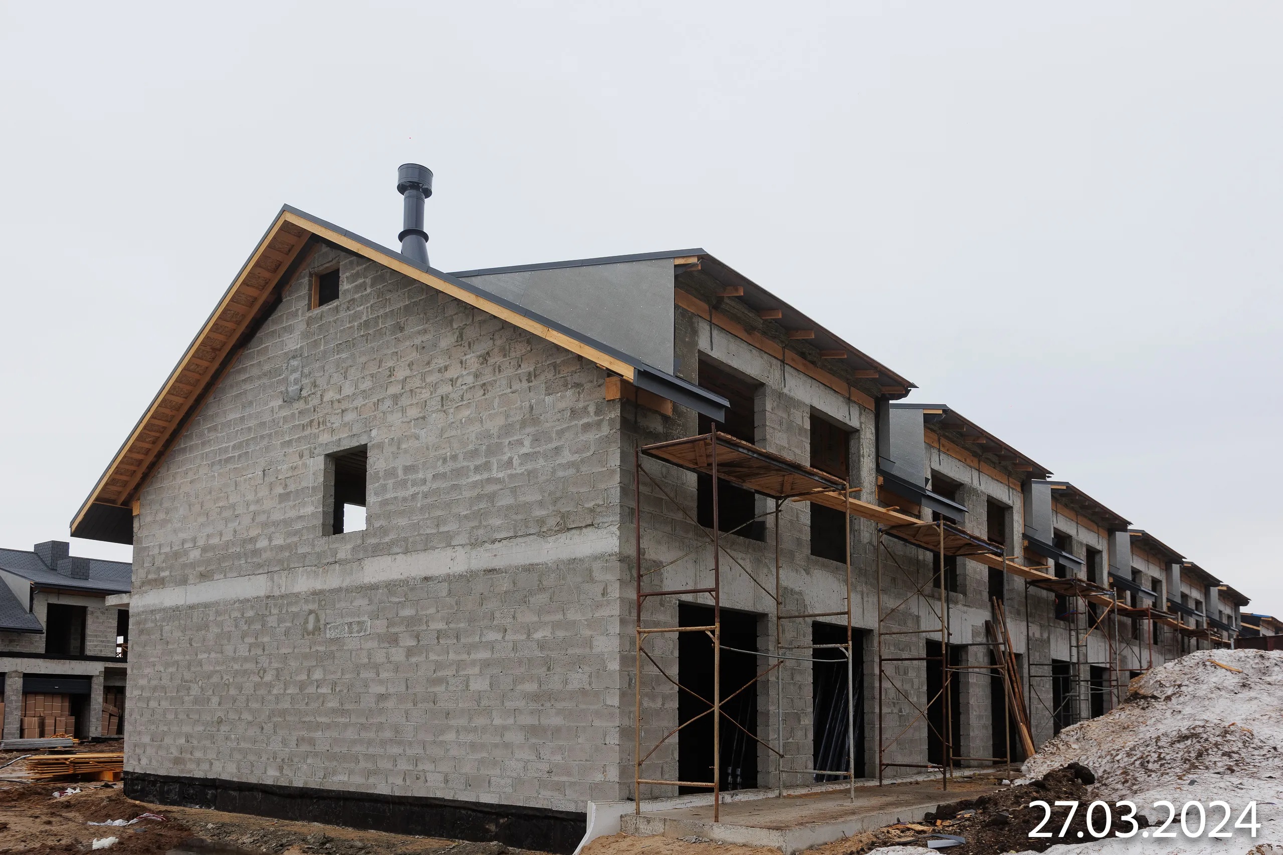 Фото ЖК Скандиа. Таунхаусы