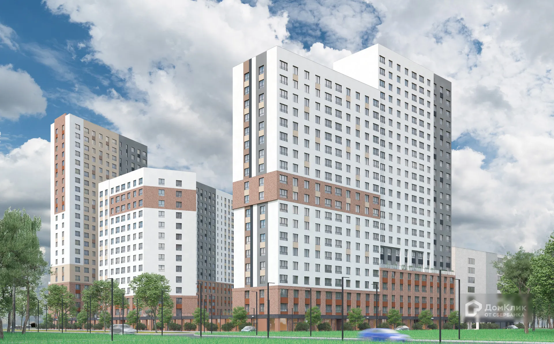 Фото квартиры в ЖК Онегин. Дом у озера