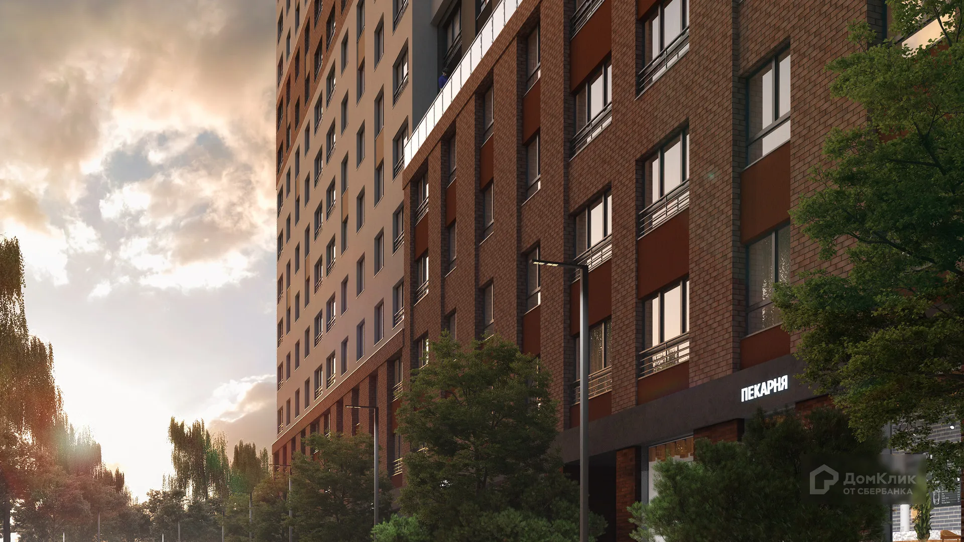 Фото квартиры в ЖК Онегин. Дом у озера