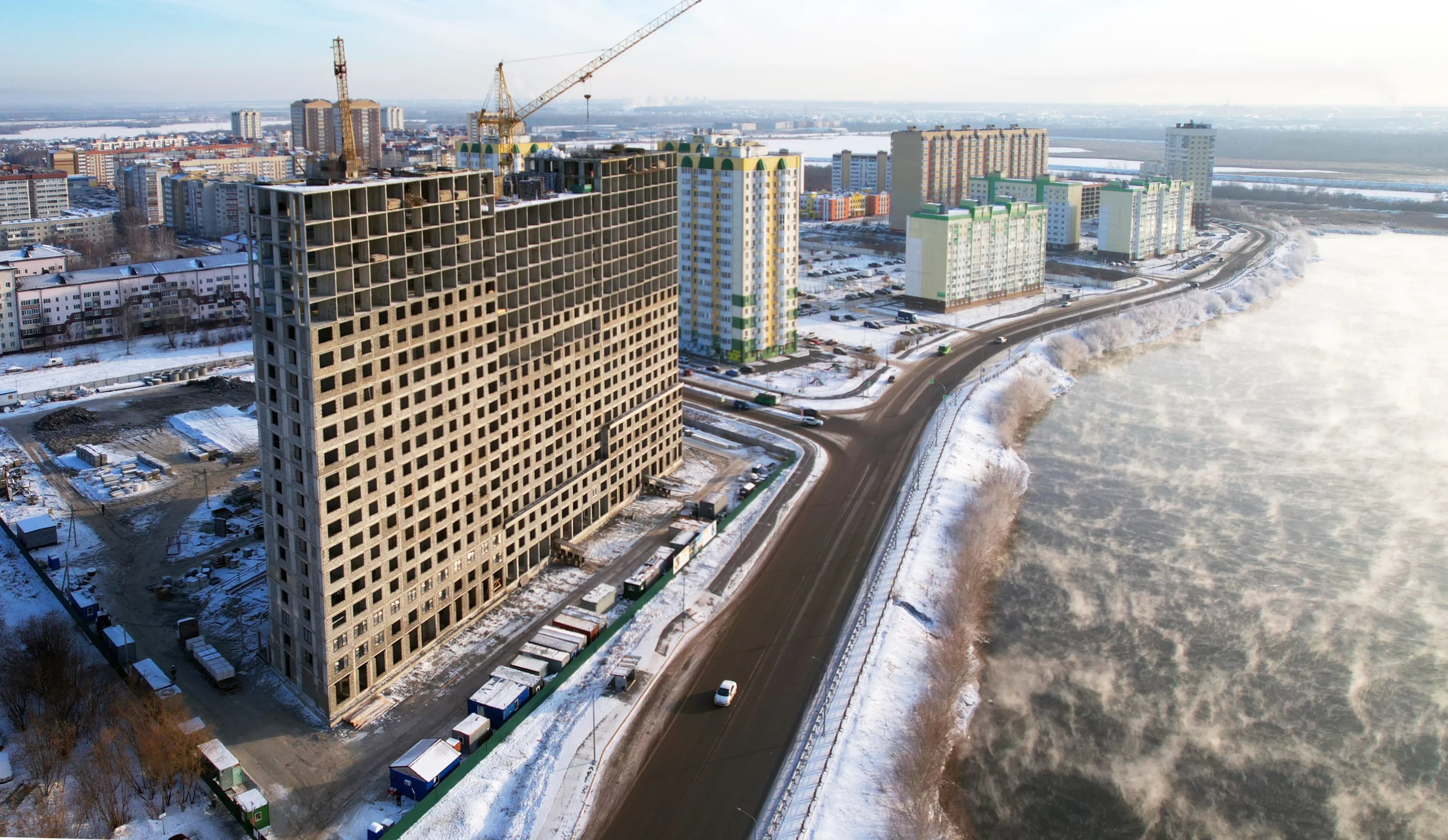 Фото ЖК Онегин. Дом у озера