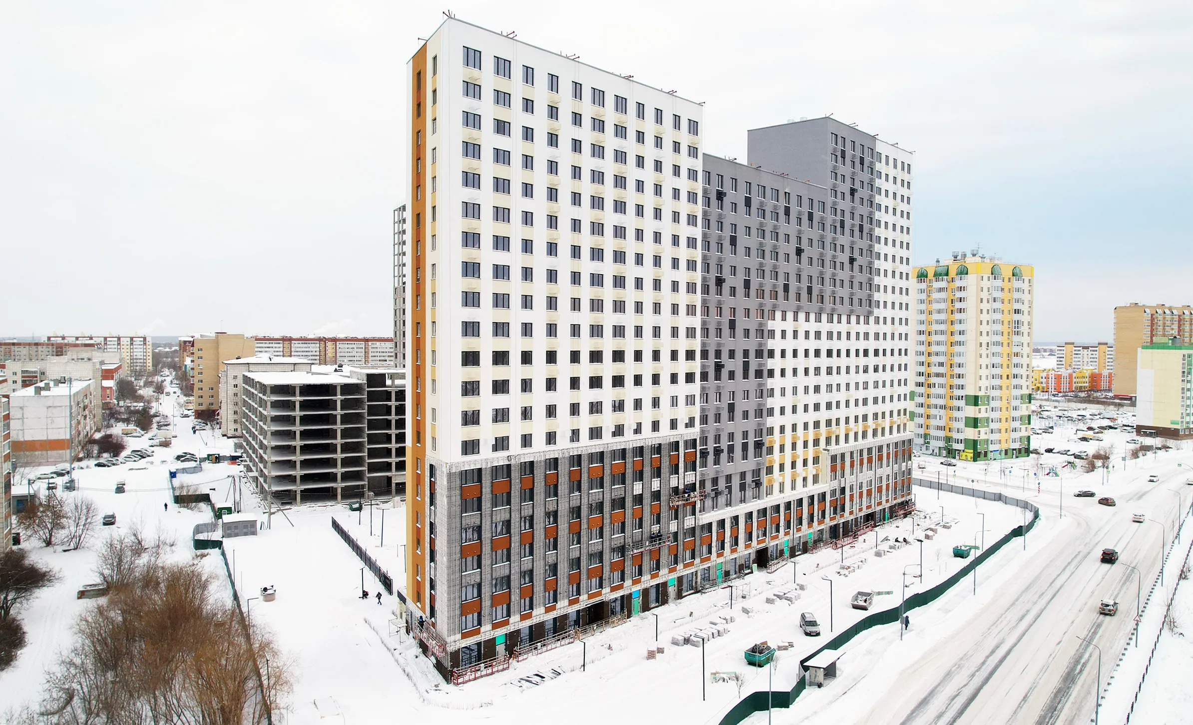 Фото ЖК Онегин. Дом у озера