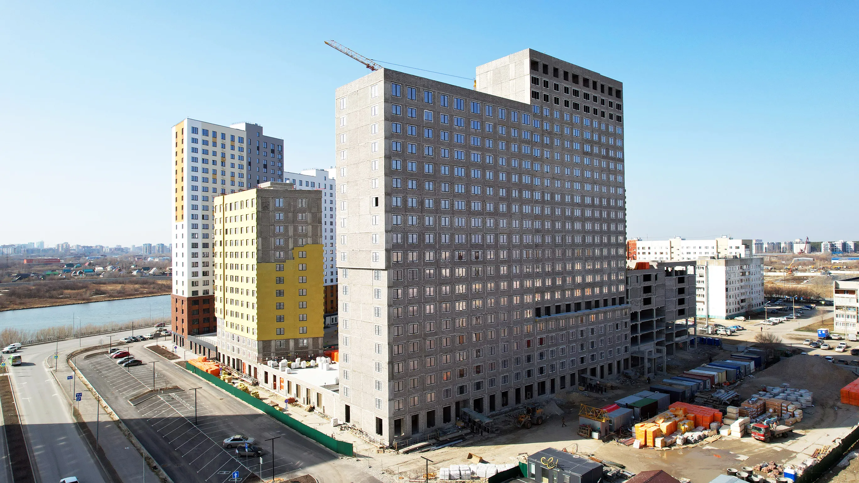 Фото ЖК Онегин. Дом у озера