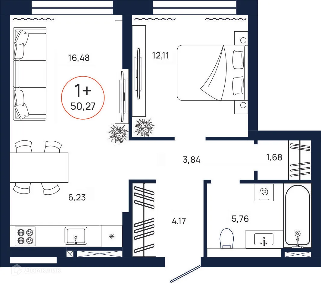 Фото квартиры в ЖК Квартал Культура