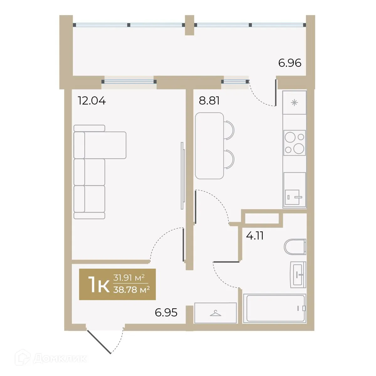 Фото квартиры в ЖК Спутник-2