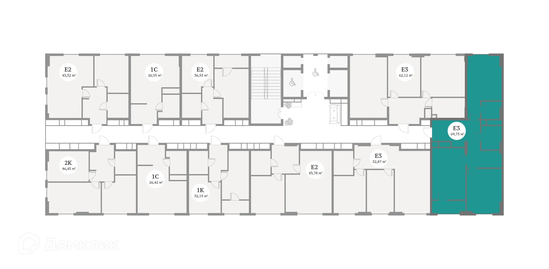 Фото квартиры в ЖК ДомОтель