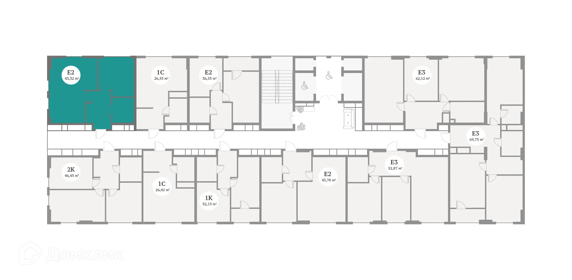 Фото квартиры в ЖК ДомОтель