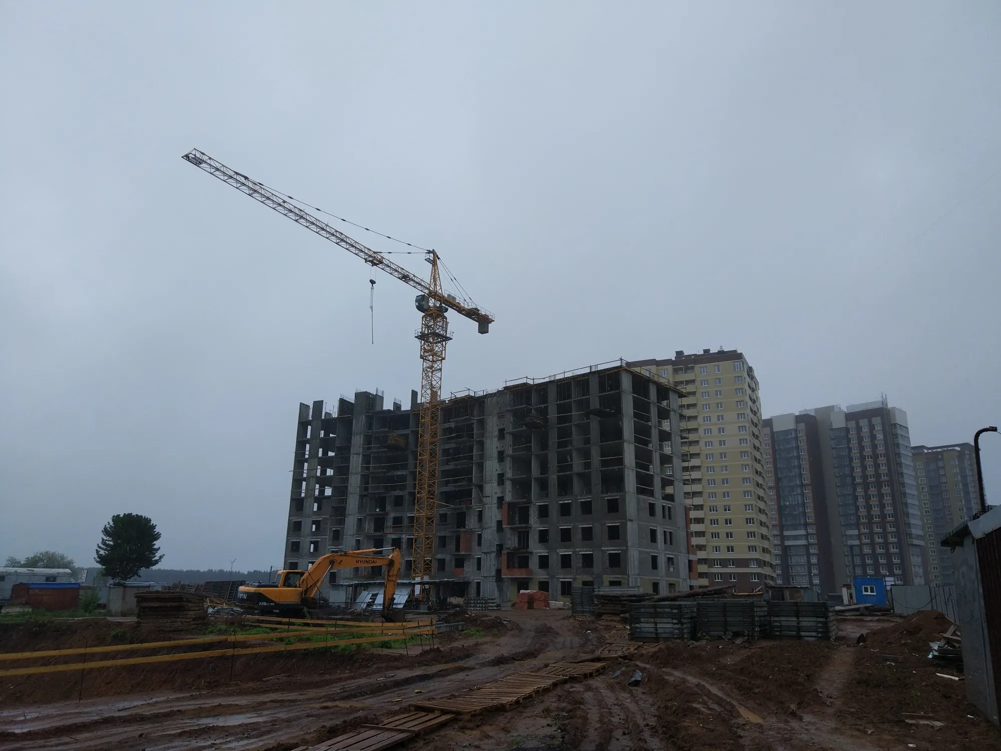 ЖК Норвежский Лес ход строительства