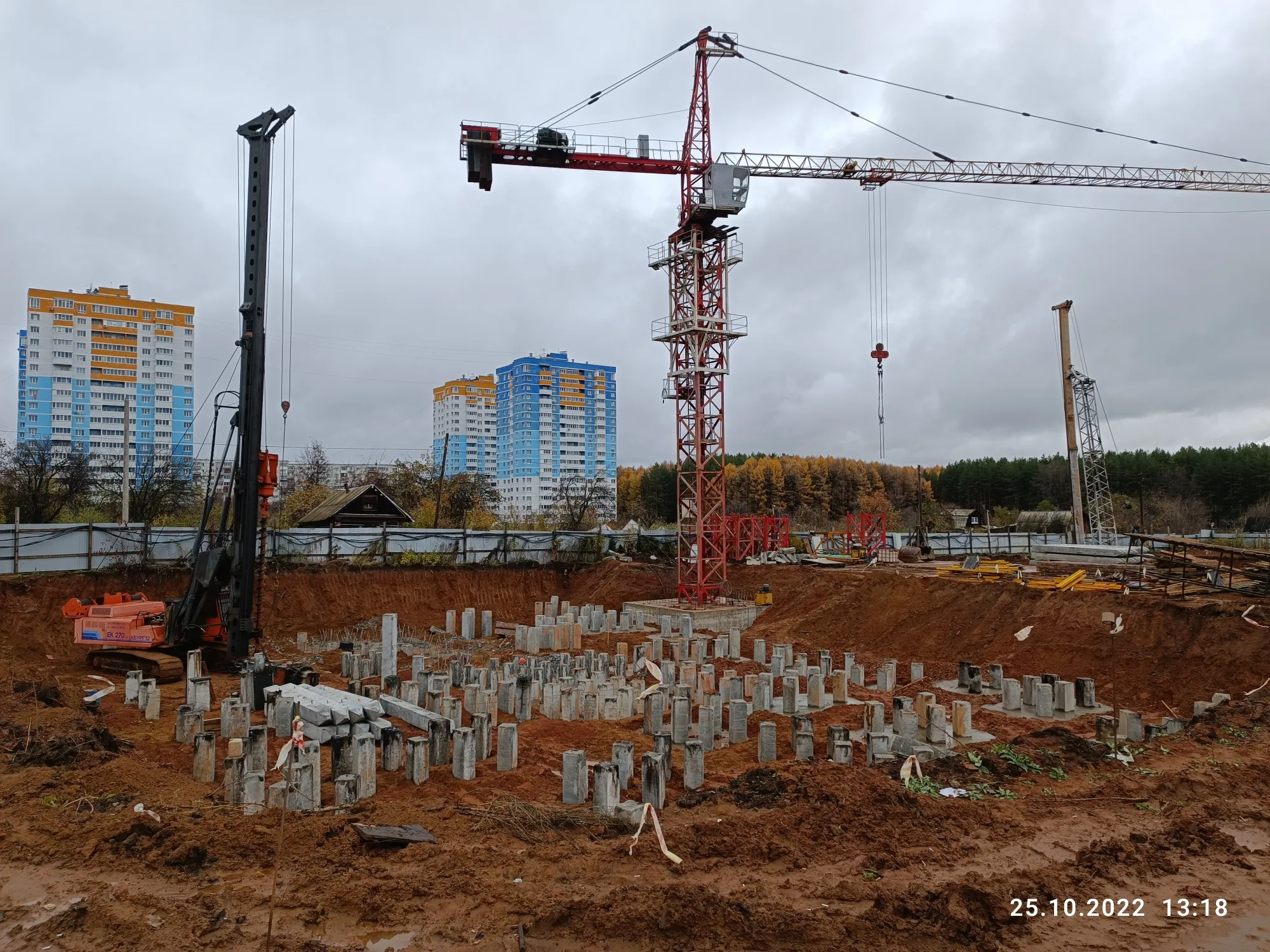 ЖК Норвежский Лес ход строительства