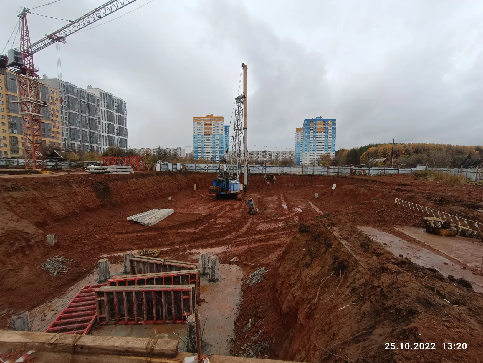 ЖК Норвежский Лес ход строительства