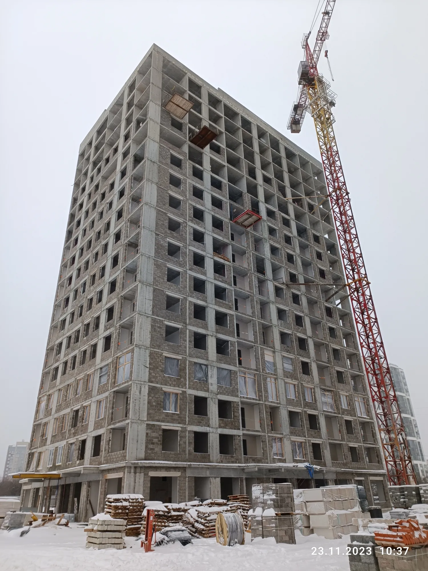 ЖК Норвежский Лес ход строительства