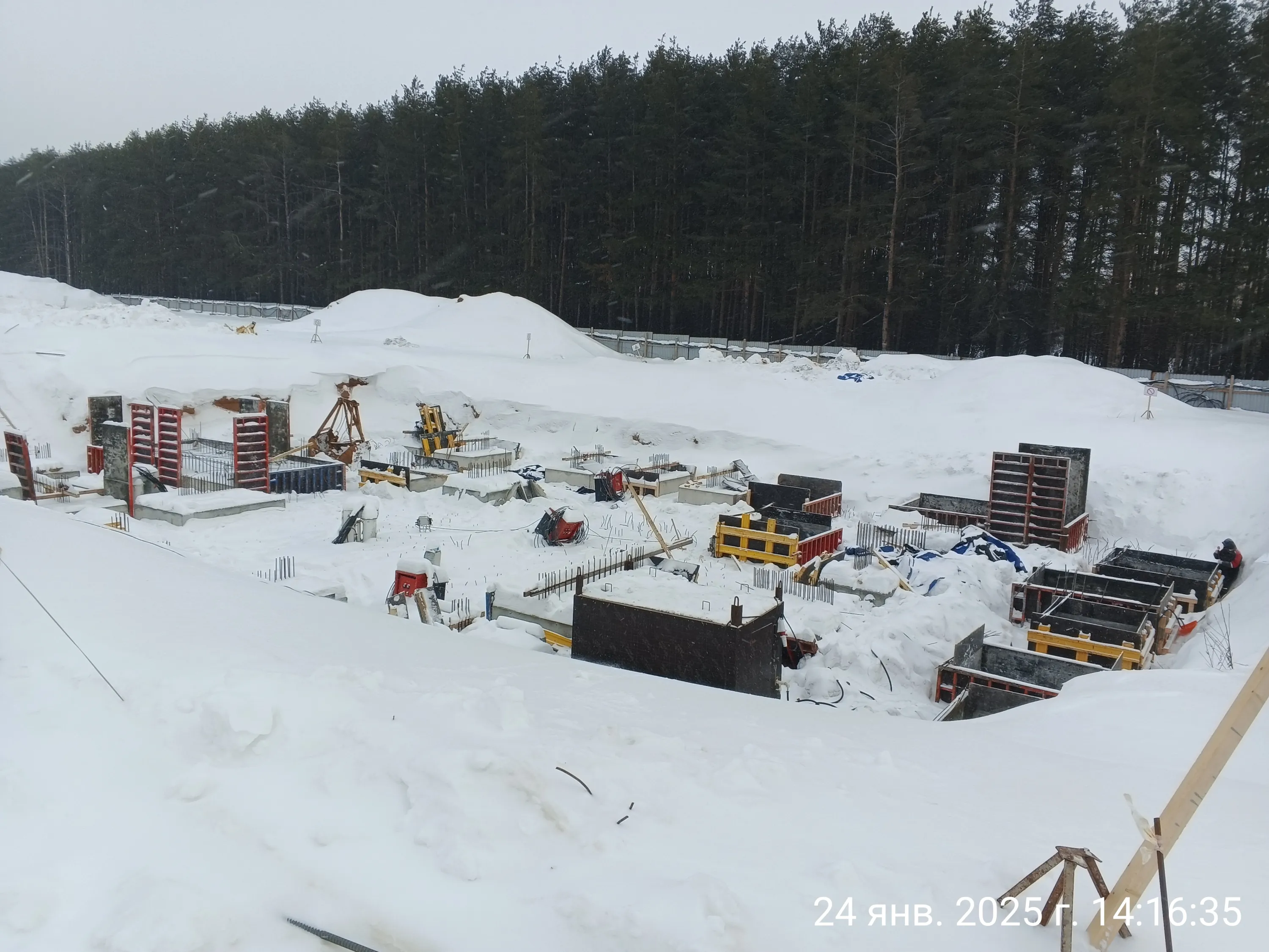 ЖК Норвежский Лес ход строительства