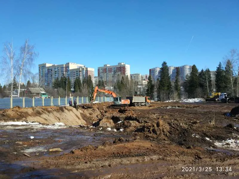 ЖК Истории ход строительства