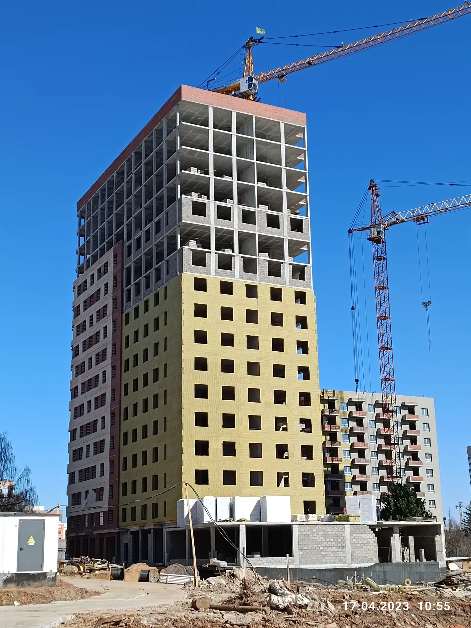 ЖК Истории ход строительства