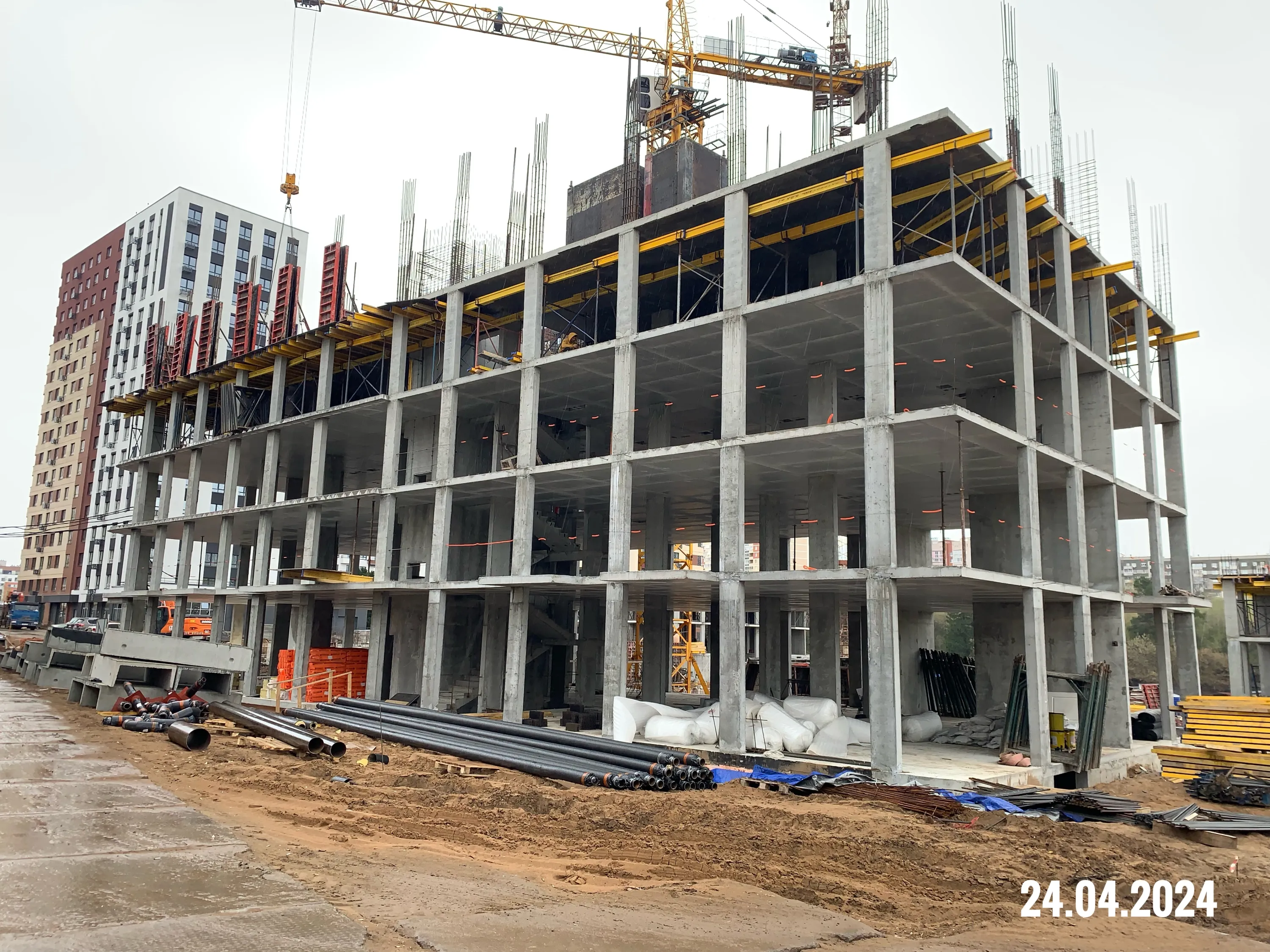 ЖК Истории ход строительства