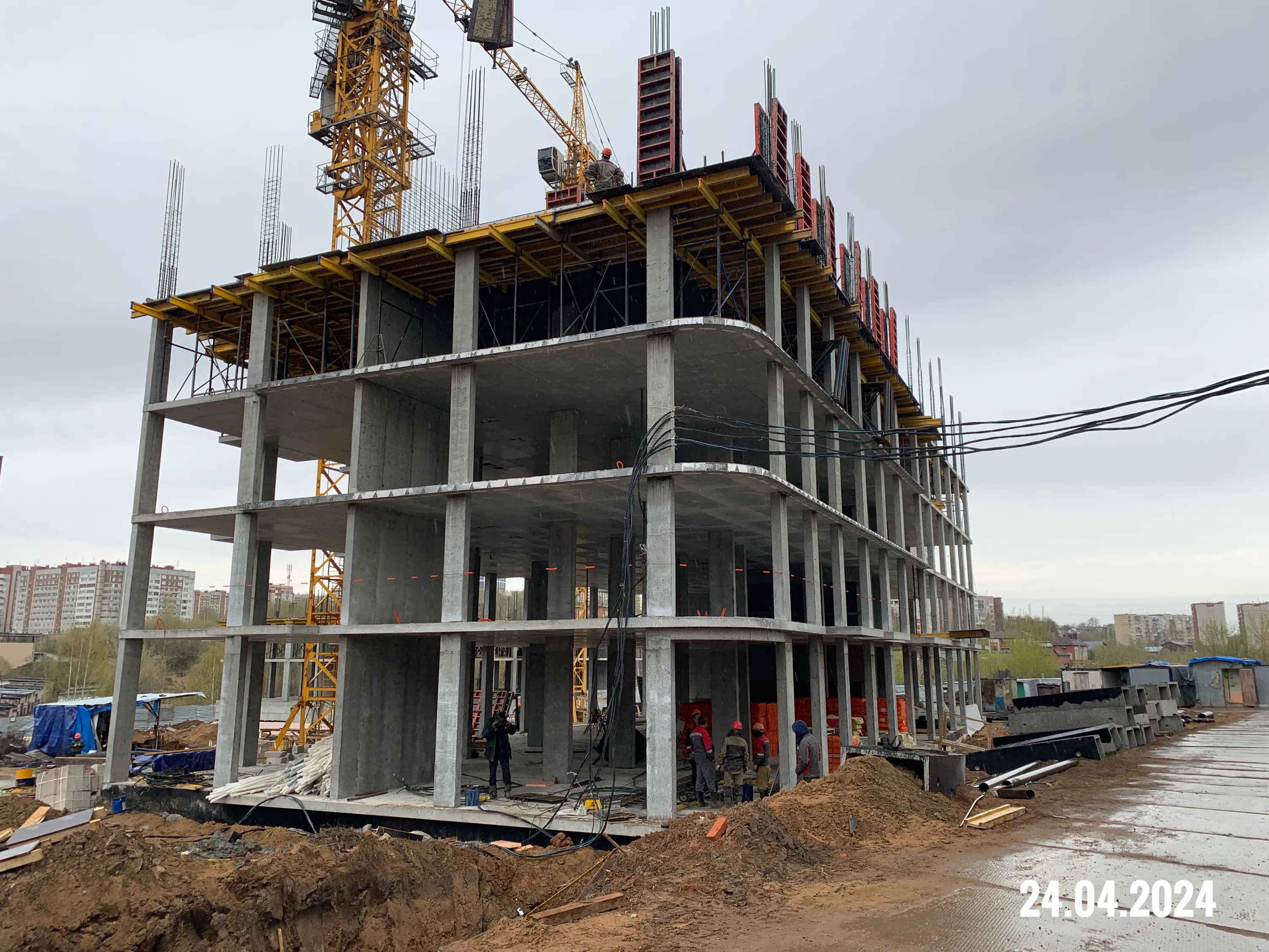 ЖК Истории ход строительства