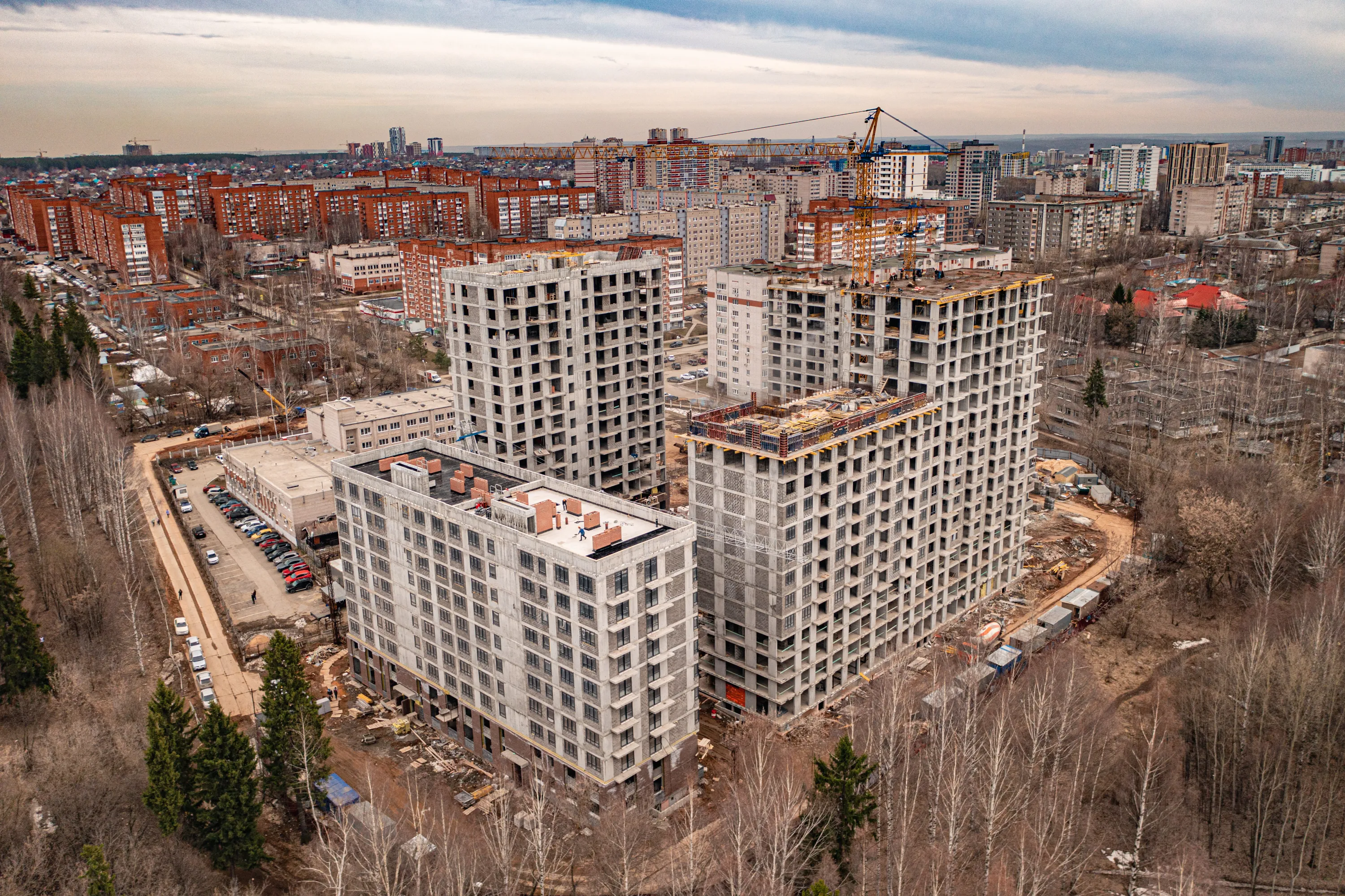 ЖК Утро на Репина ход строительства