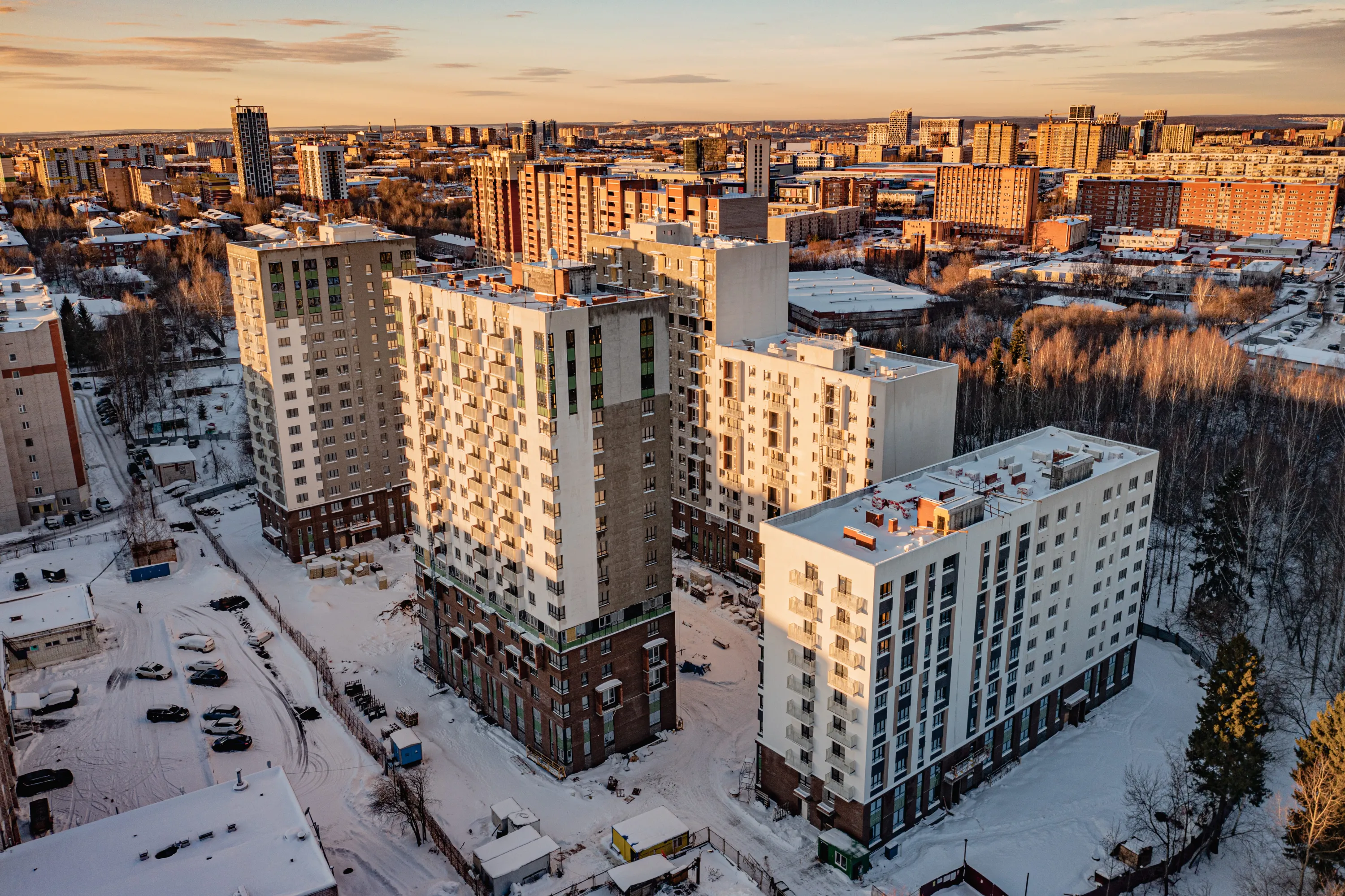 ЖК Утро на Репина ход строительства