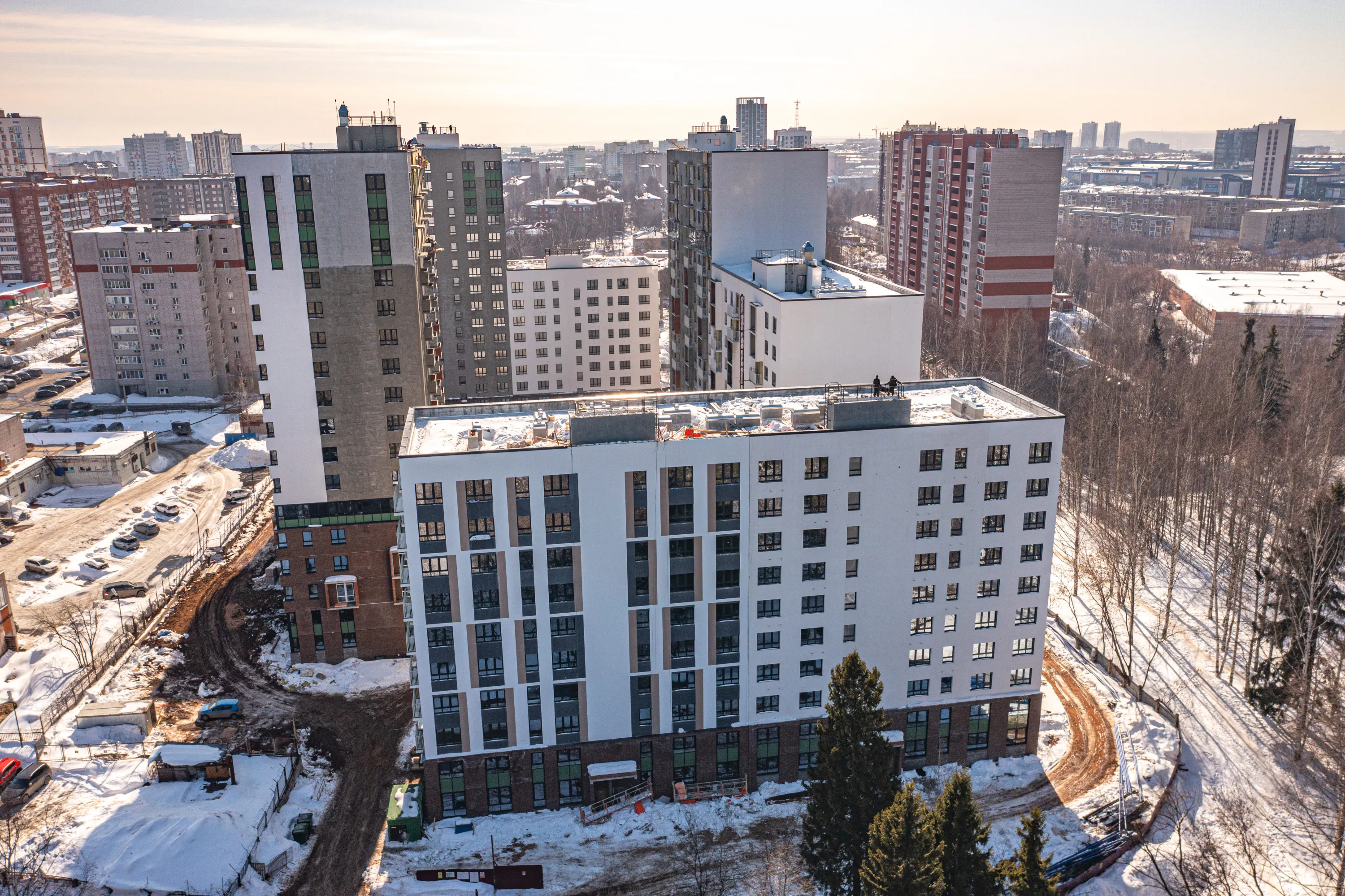 ЖК Утро на Репина ход строительства