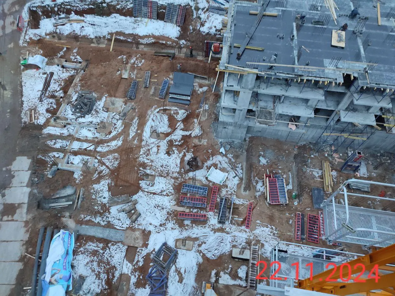 ЖК Крылья ход строительства