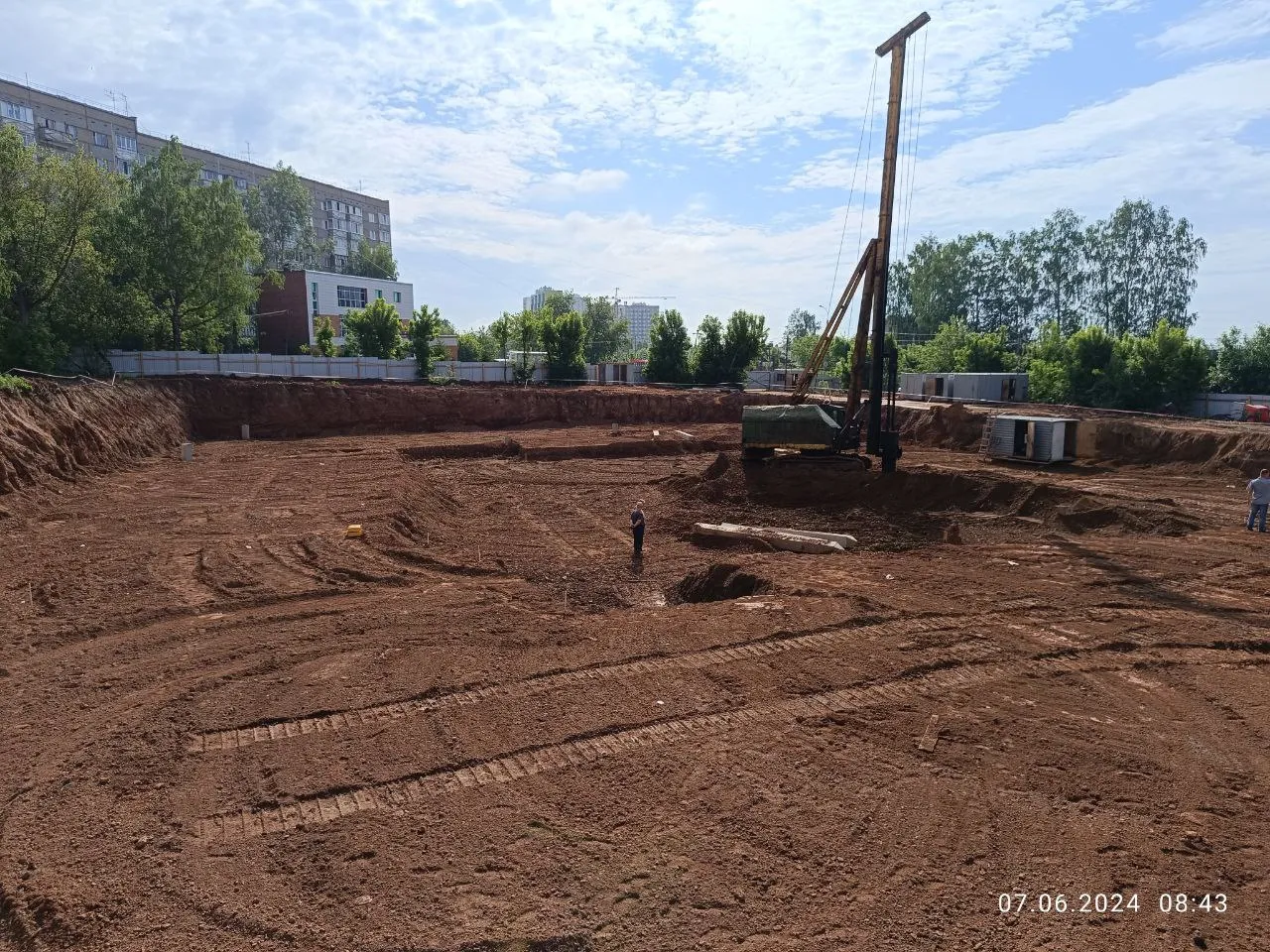 ЖК Крылья ход строительства